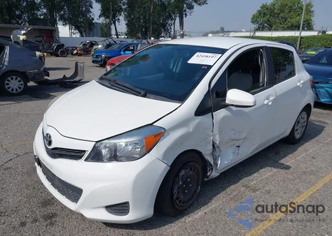 2013 Toyota Yaris L z USA, uszkodzony, nr VIN JTDKTUD36DD553083